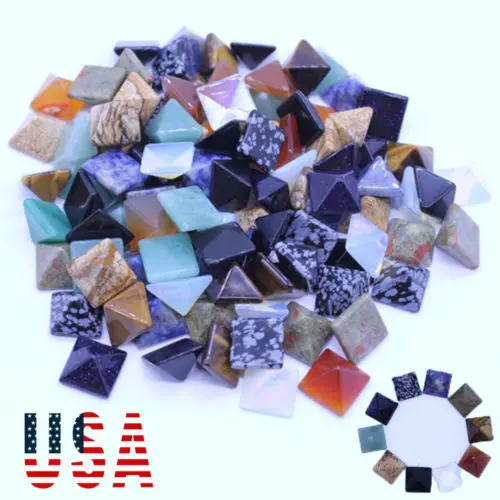 Официальный набор из 10 чакр пирамида камень забота о здоровье медитация