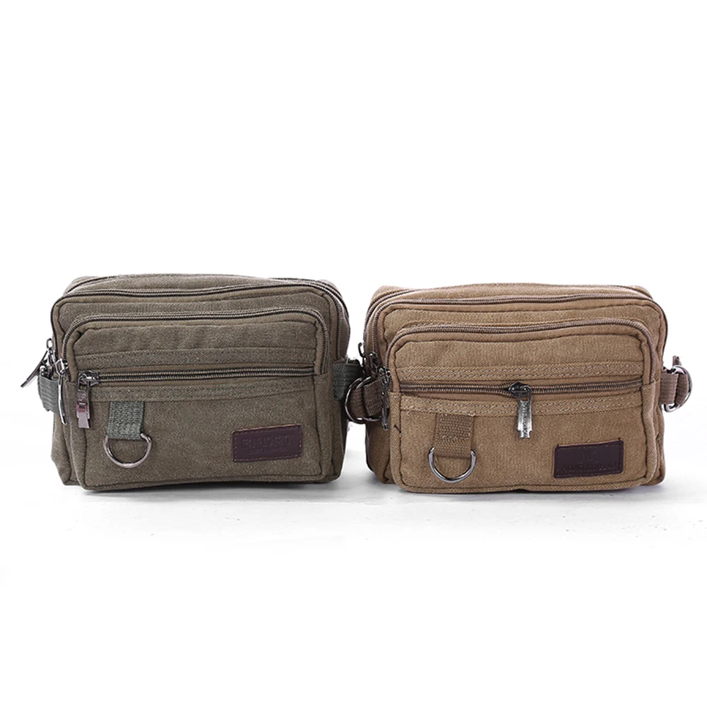 

Retro Men Waist Bags Vintage Sports Outdoor Male Bags Waist Packs Supplies Thick Chain Shopping Bag Product
