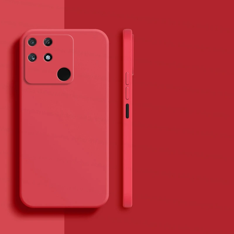 for realme narzo 50a case realme narzo 50a 50i 30a 30 pro cover shockproof liquid silicone tpu phone back case realme narzo 50a free global shipping