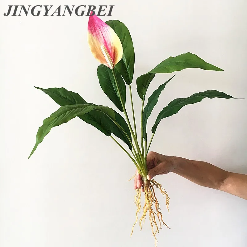 Искусственный цветок антуриума ЭВА 60 см | Дом и сад