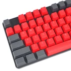 W3JD двойная крышка ключа для DIY игровой механической клавиатуры, 104 шт. крышки клавиш
