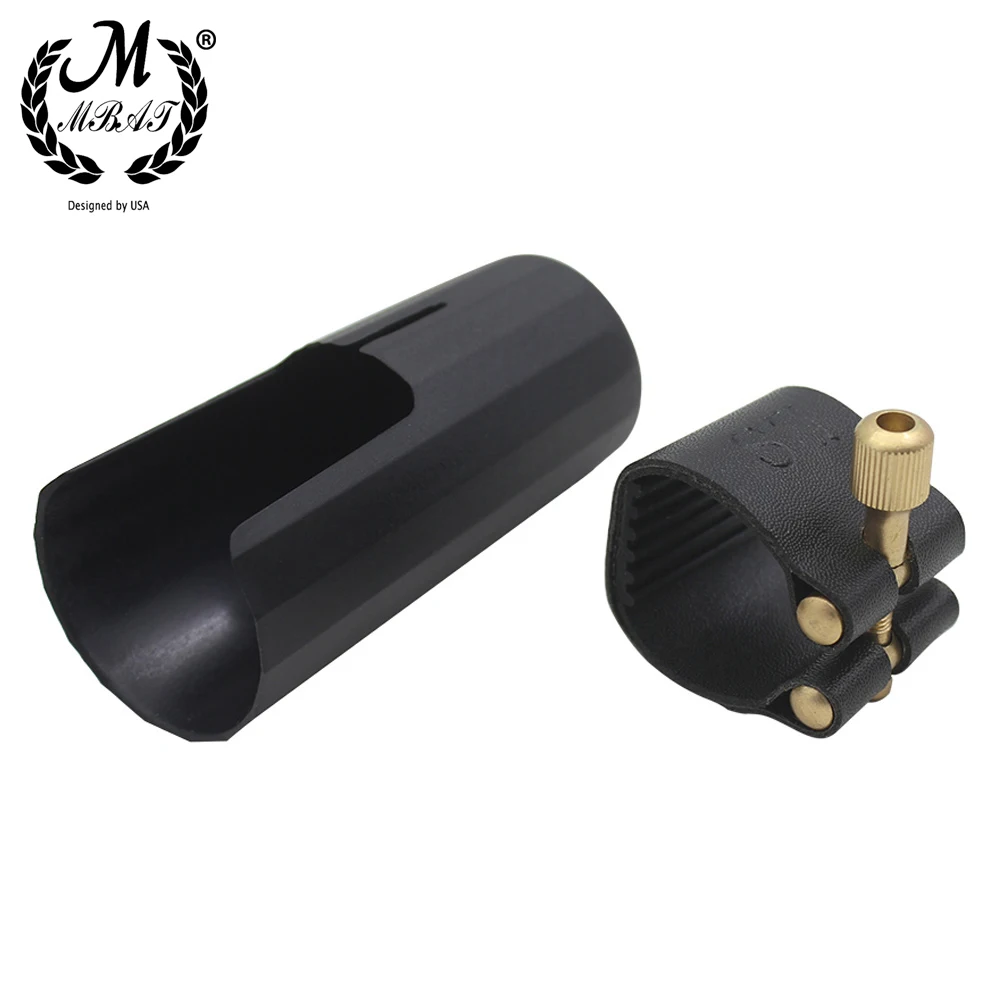 M мбат Alto сопрано мундштук для саксофона-тенора Лигатура и Кепки альт саксофон