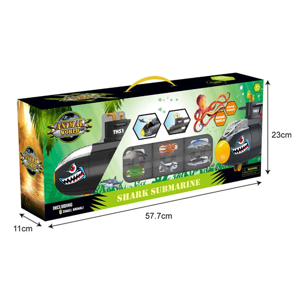 Мини Сплав модель автомобиля строительные наборы игрушки костюм Акула коробка