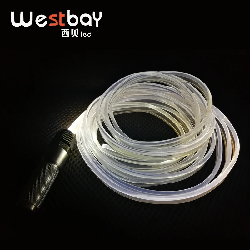 Юбка Сторона волоконно оптический 3 мм 1 метр крыло светящееся Оптическое волокно