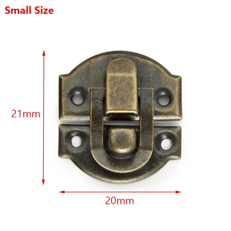 

10 шт. Античные замки NAIERDI 21x20 мм