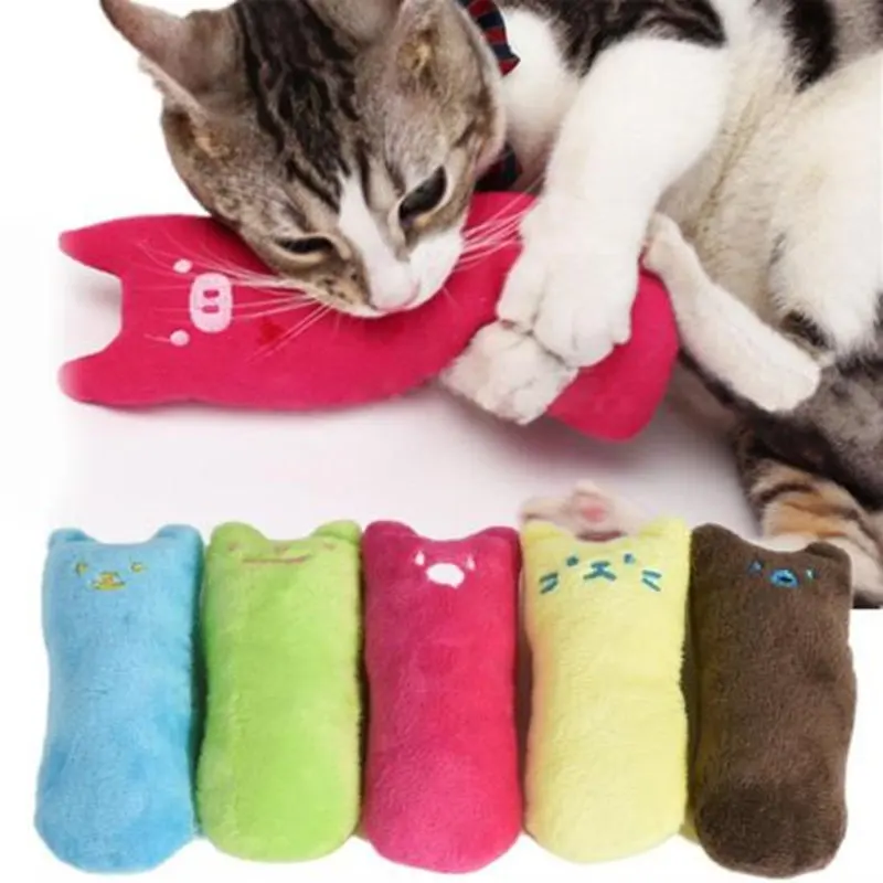 

Vent Cat Toys Style Interactive Fancy Catnip Cat Pillow Toy Teeth Grinding Claws For Funny Plush Pet Supplies