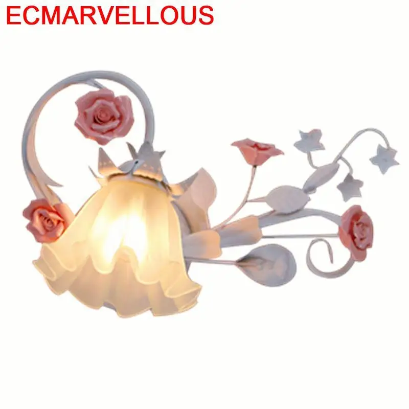 

Lampara De Pared Arandela Para Parede Deco Maison Luminaria Wandlamp Bedroom Light Applique Murale Luminaire Wall Lamp