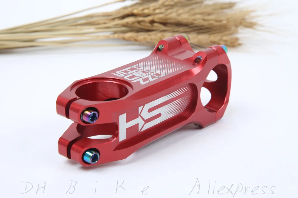 Высокое качество PROHONSUN алюминиевый сплав 6061 T6 CNC PVD MTB велосипедный стержень 0 градусов 80 мм Красочные DIY дорожный вынос руля для горного велосипеда