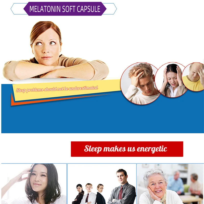 

3mg Melatonin Nighttime Sleep Aid Promote sleep Dietary Supplement Fast Dissolve Sleeping Pills Promotes Relaxation Fall asleep