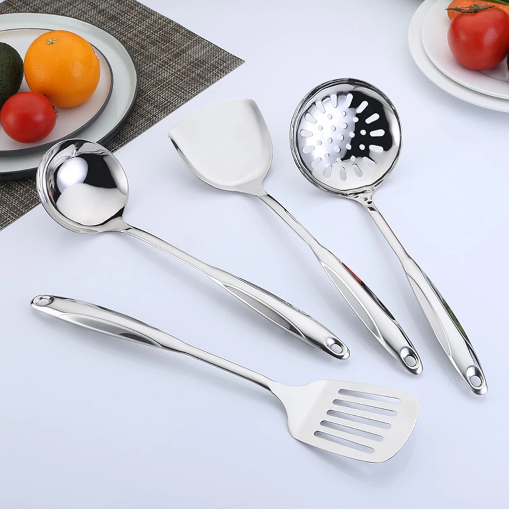 

Kitchen Gadgets Set Cooking Kitchenware Tools Tableware Multi-function Handle Non-stick Spatula Egg Beater Spatula Accessories