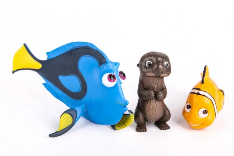 6 шт./компл. украшение для аквариума фильм продукт в поисках Немо фигурки Дори