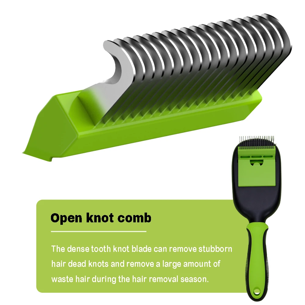 

Dog Comb Multifunction Dog Cat Massage Comb Brush Pet Hair Brush Fur Grooming Comb Long Hair Remover Pet Grooming Tool