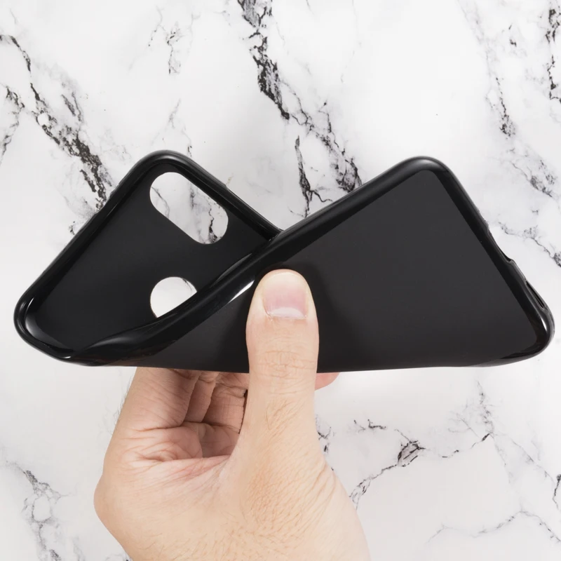 Чехол для телефона из искусственной кожи с текстурой под дерево для htc U12 Life, флип-чехол-книжка для htc U12 Life, деловой чехол-кошелек, Мягкая силиконовая задняя крышка - Цвет: Black Soft Silicone