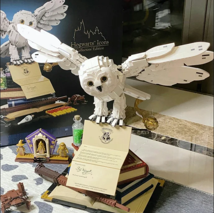 

3010 шт. новые знаменитые Волшебные иконы из фильма Коллекционная версия совместимые 76391 строительные блоки кирпичи обучающие игрушки для де...