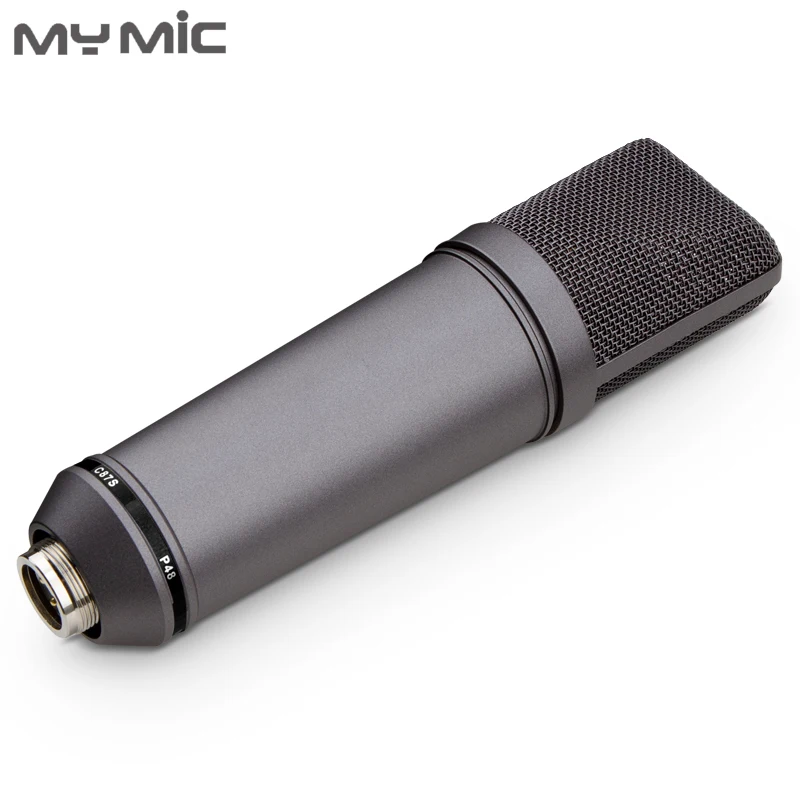 My Mic U87P хорошего качества конденсаторный большой мембранный Студийный микрофон для записи для вещания