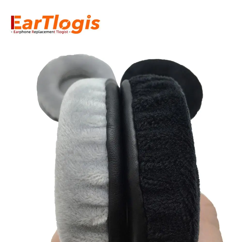 EarTlogis бархат Запасные подушечки для Philips SHB 3175 SHB3175 гарнитура Запчасти наушник