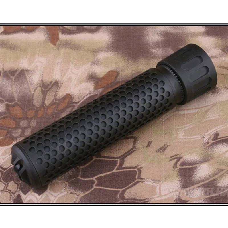 

Tactical Toy KAC Style Sound Suppresso Dummy Quick Detach Barrel-Extension For Airsoft Hunting Paintball Airsoft Gear
