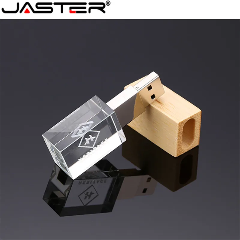 Персонализированная флеш карта JASTER USB usb 2 0 с кристаллом накопитель (более 10 штук