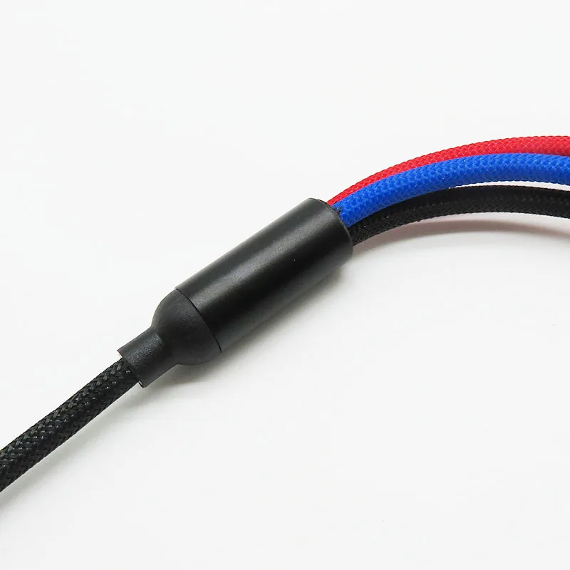 3 в 1 type C/8 Pin/Кабель зарядного устройства микро-usb для iPhone X Xr универсальный кабель быстрой зарядки для samsung S9 S8 Xiaomi зарядное устройство Шнур