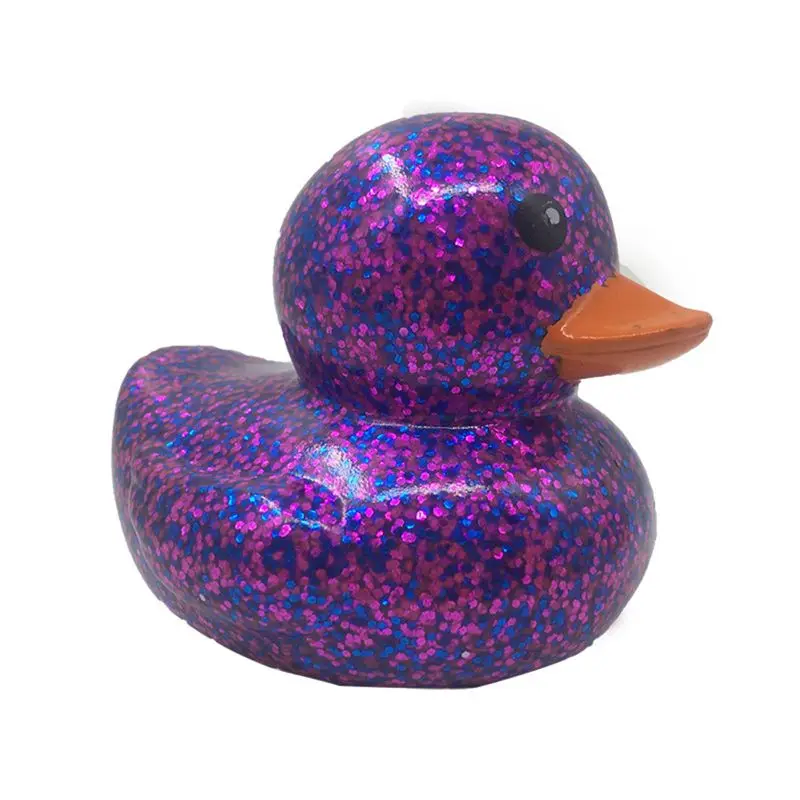 Gold Powder Rubber Duck Baby Shower Water Bb Bathing Toys For Baby Kids Children Gift Classic Toy Boys Girls