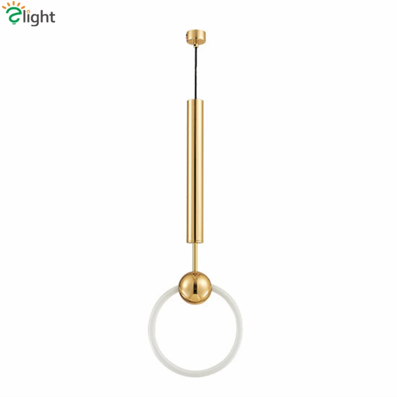 1 light Lee Broom Ring T6 Led подвесной светильник s Lustre Золотой подвесной светильник для гостиной бар Led Luminaria подвесной светильник - Цвет корпуса: 1 light