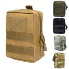 Поясная Сумка KMONE 1000D, многофункциональная, военная, на молнии, инструмент EDC Molle