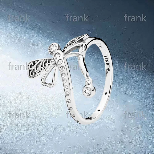 

197093CZ DREAMY DRAGONFLY RING