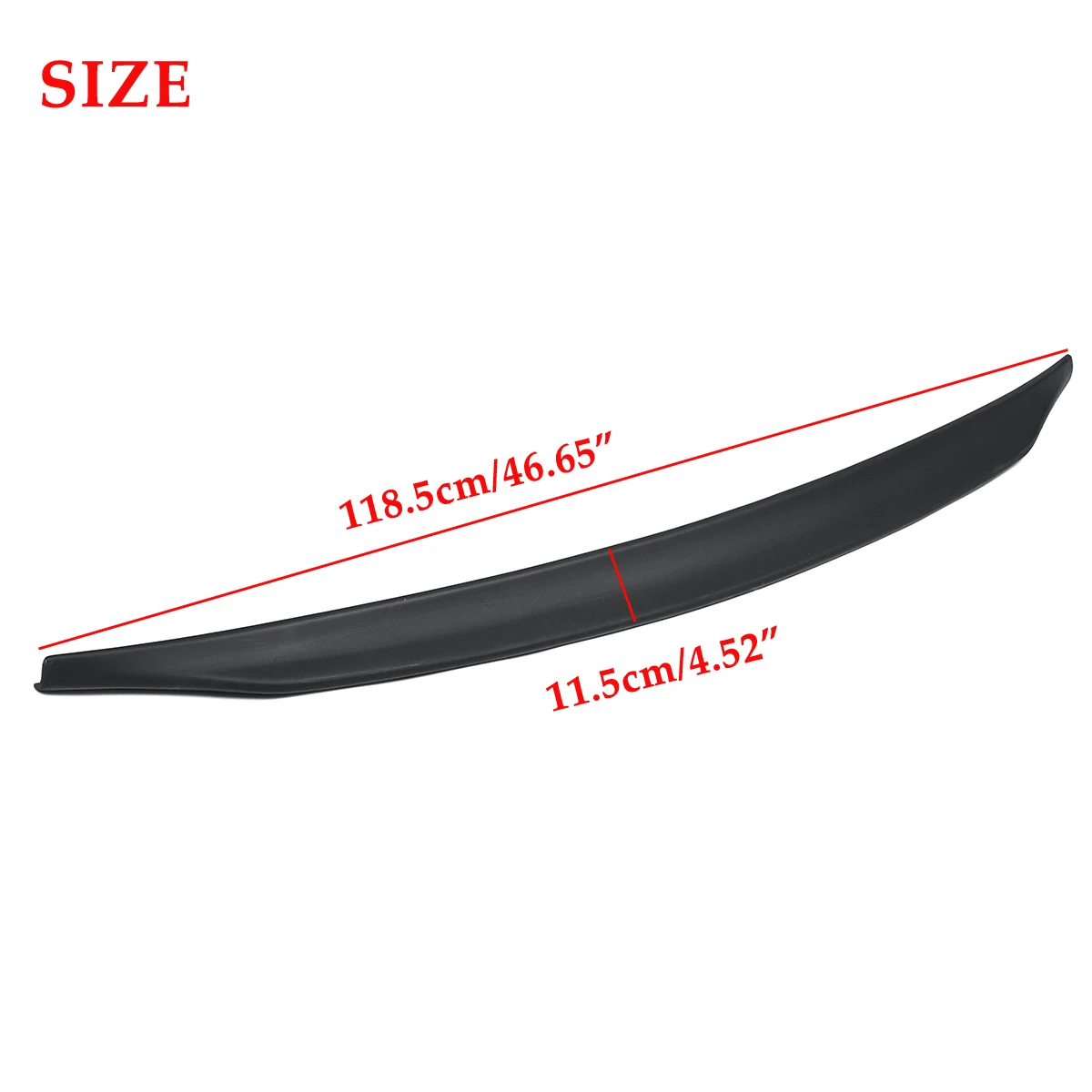 Car Rear Trunk Lip Spoiler Wing Black For Mitsubishi Lancer Evo X 10 2008-2017 | Автомобили и мотоциклы