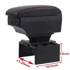 Универсальный подлокотник, подлокотник для автомобиля, центральная консоль, ящик для хранения с подстаканником, ящик для хранения, модификация автомобиля