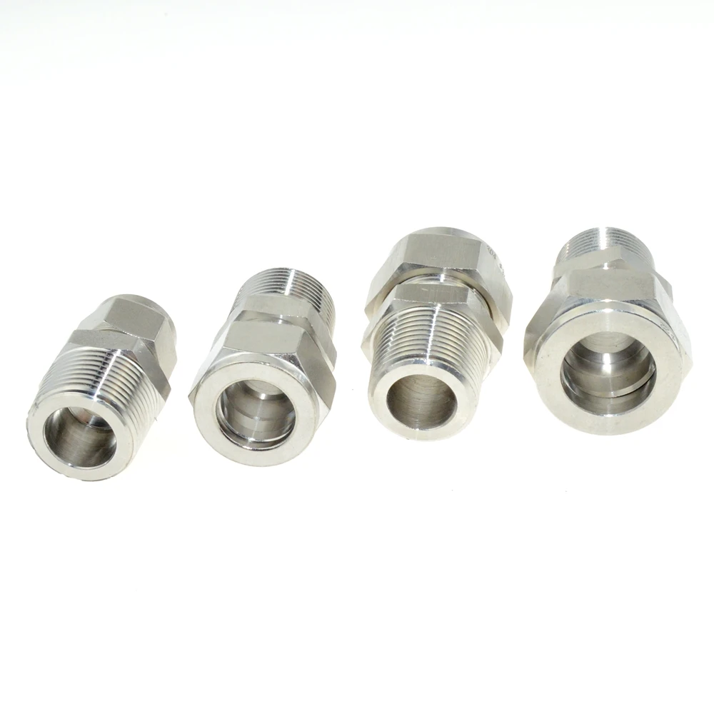 3/4 &quotBSPT наружная резьба x 12 мм 16 18 3/4" OD трубка с двойным наконечником