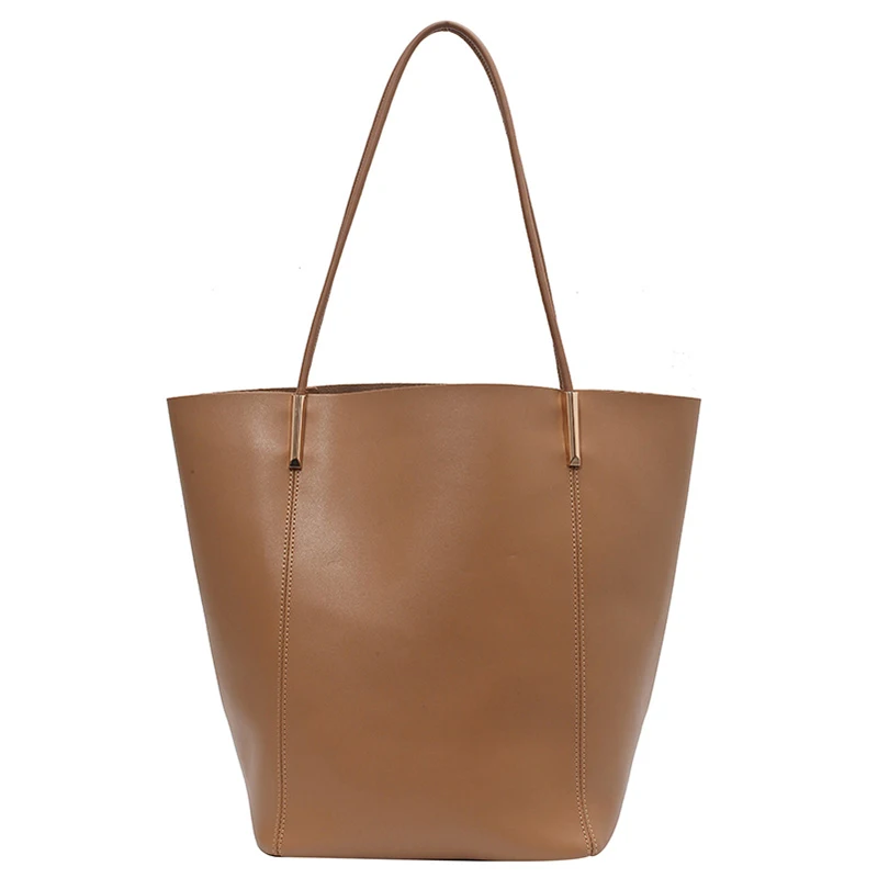 

[BXX] Vintage PU Leather High Capacity Bags For Women 2021 Fashion Branded Shoulder Bag Lady Trend Handbags and Purses HQ866