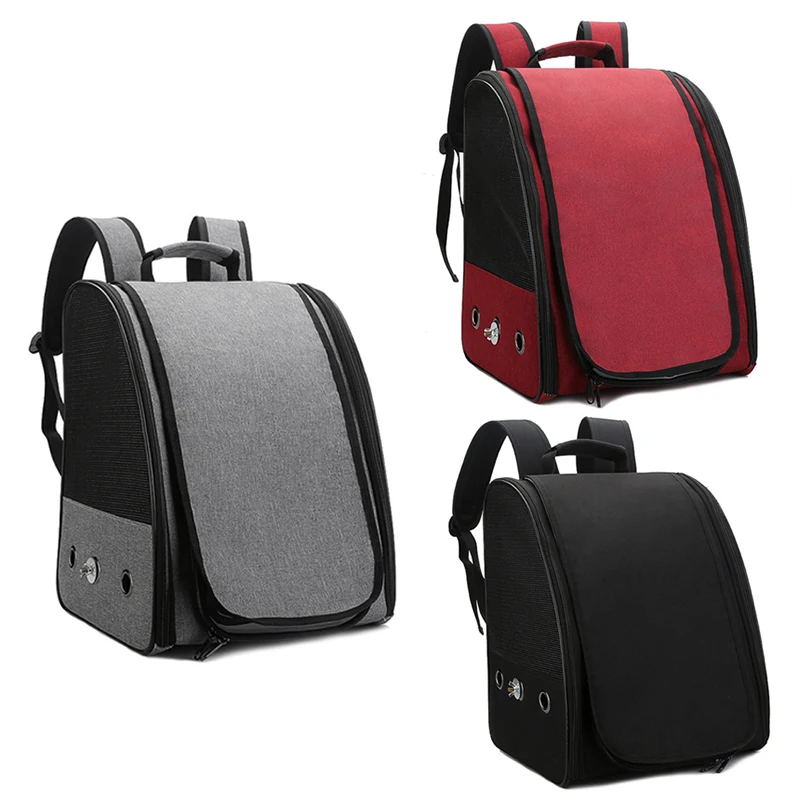 Pet рюкзак с попугаем птица переноска для путешествий верхняя одежда дышащий