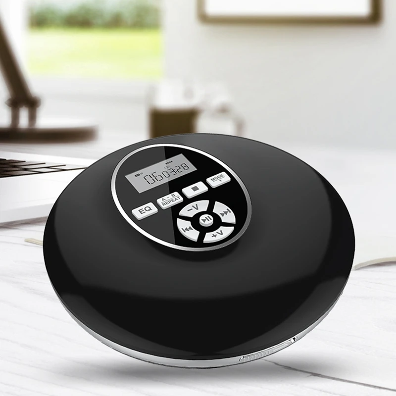 Портативный CD-плеер с поддержкой Bluetooth проигрыватель Walkman ЖК-дисплей Дисплей