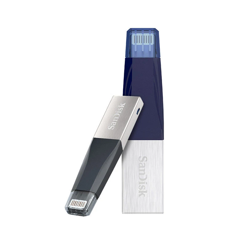 Флэш накопитель SanDisk iXPand OTG Lightning 128 Гб 64 ГБ 32 флэш двойной USB 3 0 256 для iPhone и iPad MFi|USB