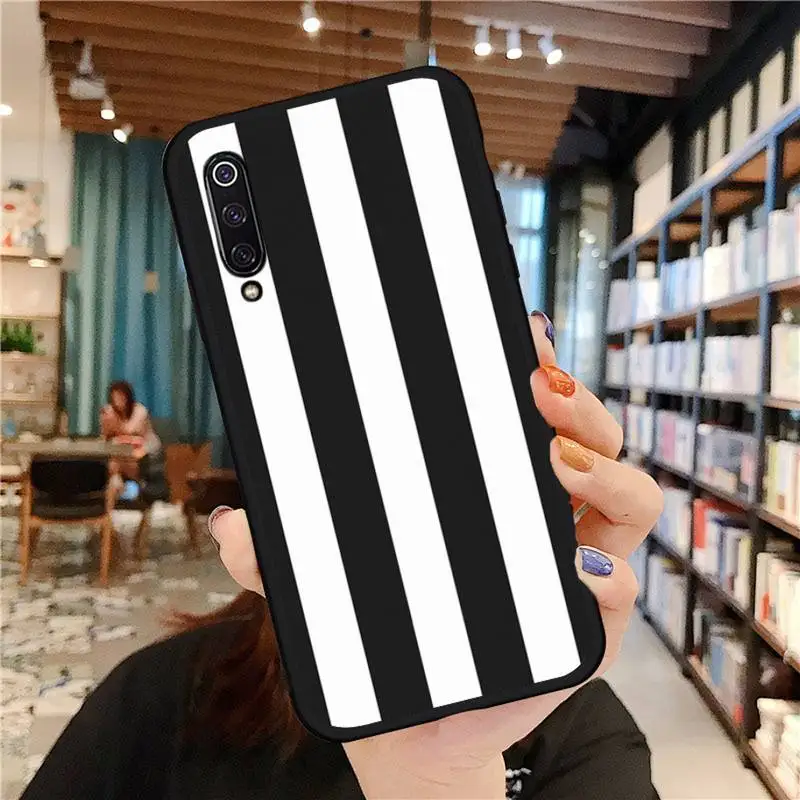 

Black and white checked cattle Phone Case For Xiaomi Redmi mi note 7 8t 9 9t 9s 8 10 10t 11 pro lite K20 max 3