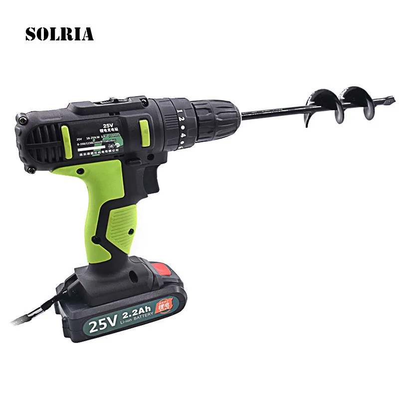 Садовый Бур спиральное сверло плантатор электрическая ударная отвертка для