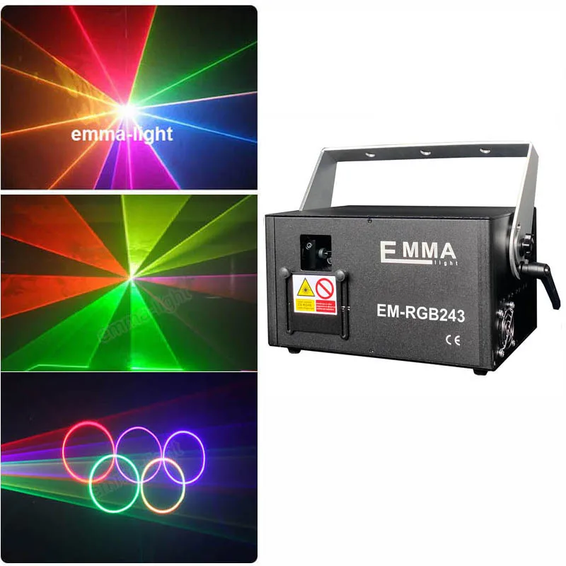 Новый RGB 2 вт хрустальный лазерный сценический эффект освещение для вечерние