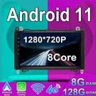 Android 11 для Mercedes Benz Sprinter W906 B200 W169 W245 Viano Vito W639 Автомагнитола мультимедийный видеоплеер беспроводной Carplay