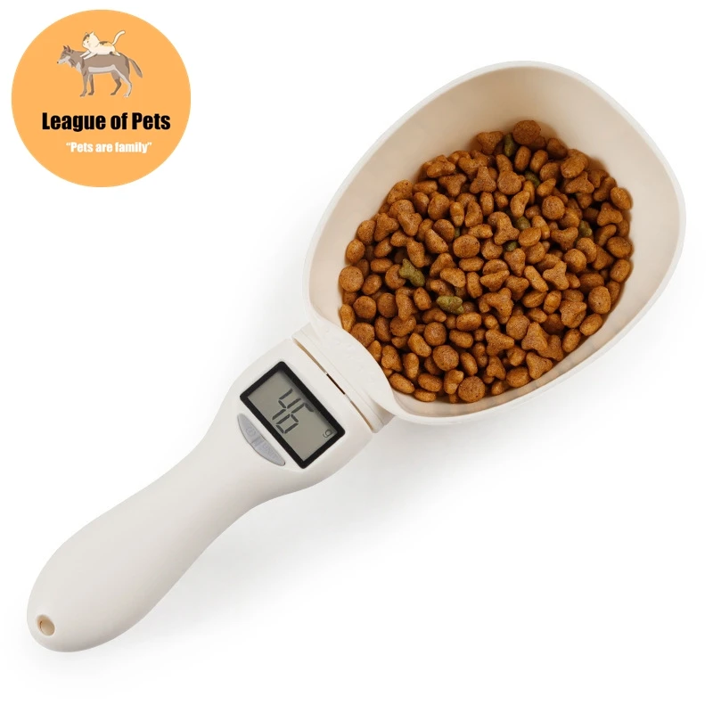 800g/1g Pet Food Scale Cup For Dog Cat Feeding Bowl Kitchen Scale Spoon Measuring Scoop Cup Portable With Led Display images - 1