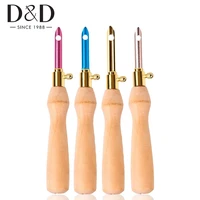 50 wooden handle embroidery pen adjustable punch needle cross stitch sewing felting craft diy knitting sewing accessories