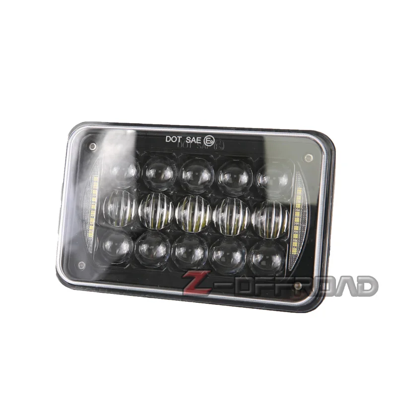 Квадратный черный 4x6 дюймов LED 5D H4 Проектор грузовик фары 6x4 &quotLED DRL для FREIGHTLINER FLD| |