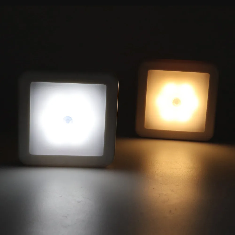 

New night light LED motion sensor light intelligent PIR for bathroom bedside corridor aisle toilet staircase cabinet lighting