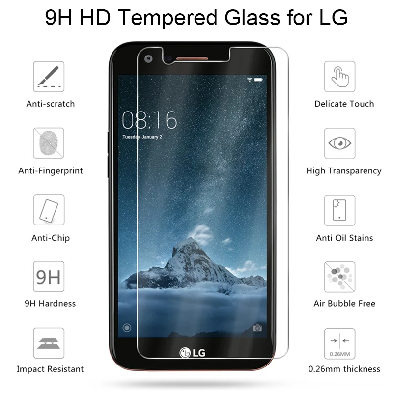 2pcs 9h toughed tempered protective glass for lg q8 q7 q6 stylus 3 2 plus hd screen protector for lg v40 v30 v20 v10 x power free global shipping
