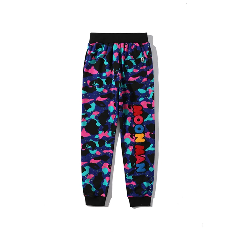 

Новинка Осень 2021, камуфляжные длинные брюки X Kid Cudi Galaxy Tour из высококачественного 100% хлопка с оригинальными ярлыками