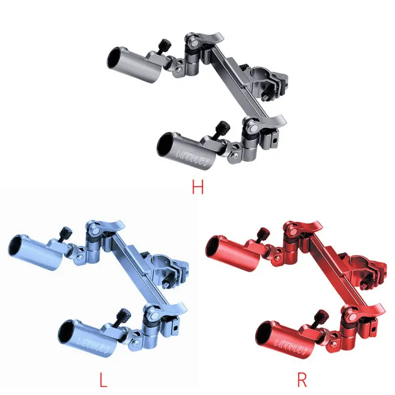 

2020 New Double Durable Fishing Chair Stand Umbrella Clamp Support Bracket Multifunctional Bait Tray Holder Adjustable Angle