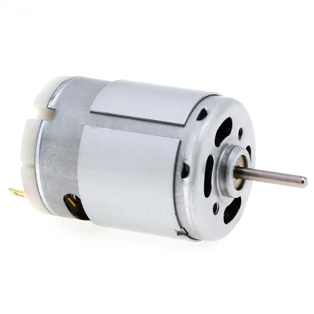 380 двигатель постоянного тока высокой Скорость и высокий крутящий момент мотор
