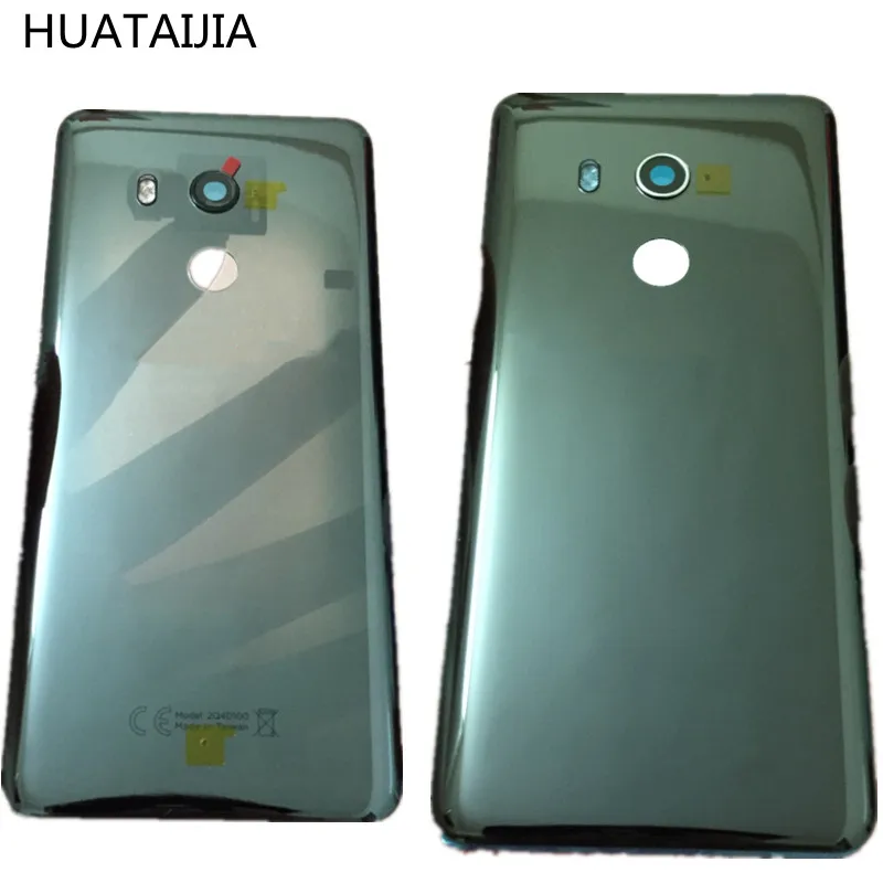 

Задняя крышка батарейного отсека для HTC U11 + оригинальная задняя крышка htc U11 plus Крышка батарейного отсека стеклянный корпус HTC U11plus задняя кры...