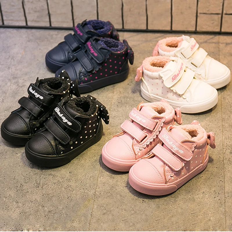 Enlarge Baby Winter Shoes Toddler Cotton-padded Shoes Boys Warm 1-2-3 Y Children Shoes  Winter New Baby Boots Girls botas waterproof
