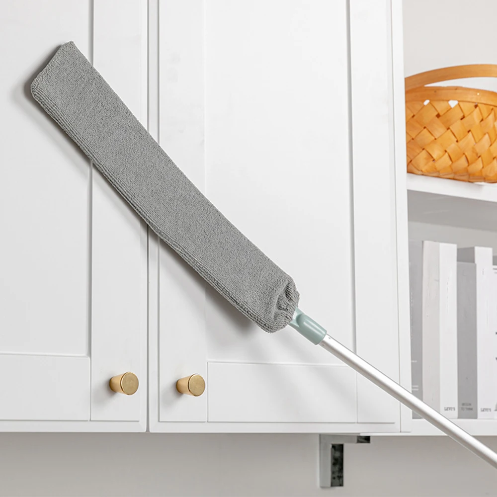 

1pc Bedside Dust Brush Long Handle Mop Sweep Retractable Household Bed Bottom Gap Cleaning Tool Magic Microfibre Duster
