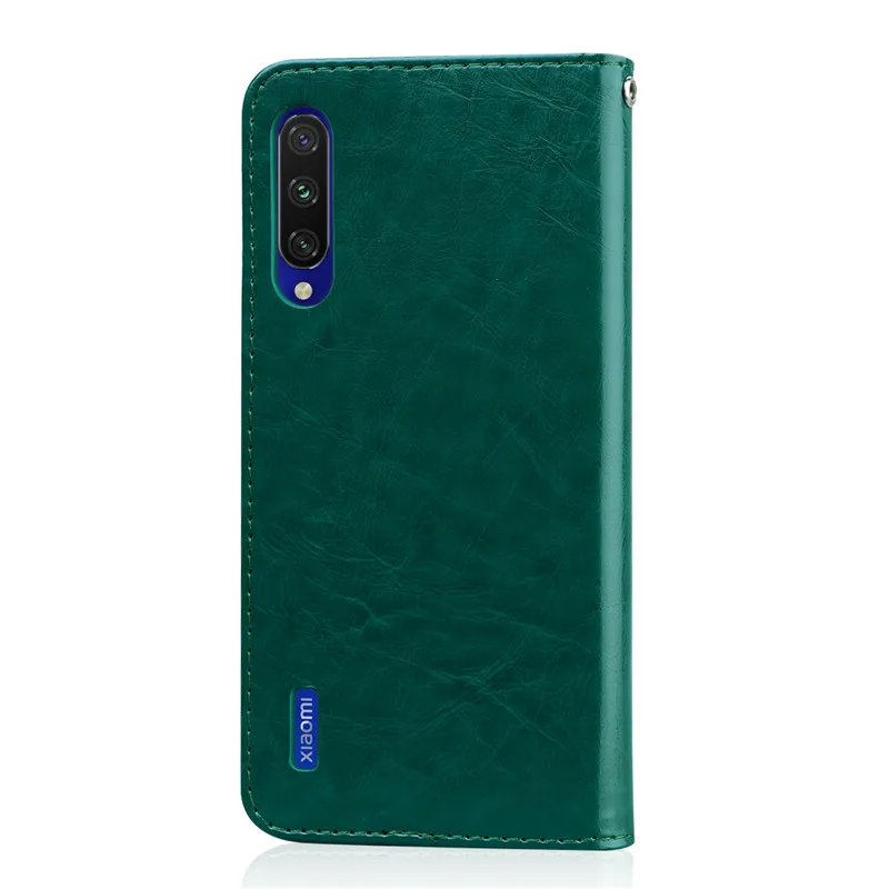 Кожаный чехол-книжка с подставкой для Xiaomi Mi A3 MiA3 | Мобильные телефоны и аксессуары